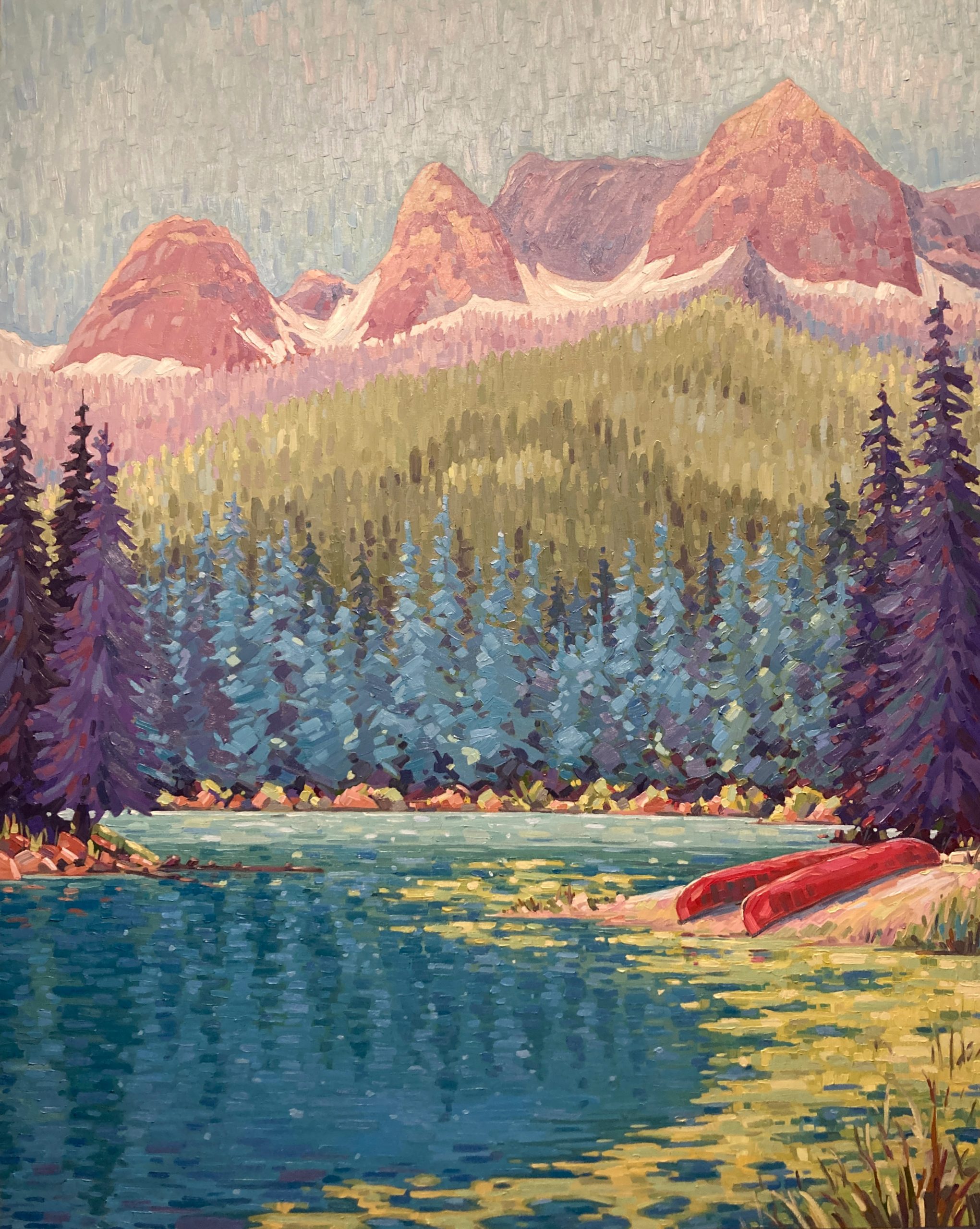 Three Bears, Two Canoes, and One island