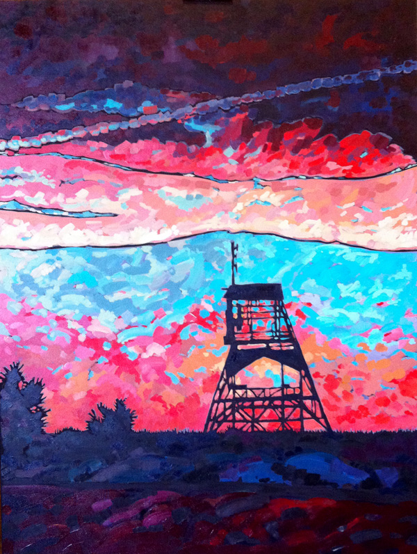 Coal Tipple Sunset