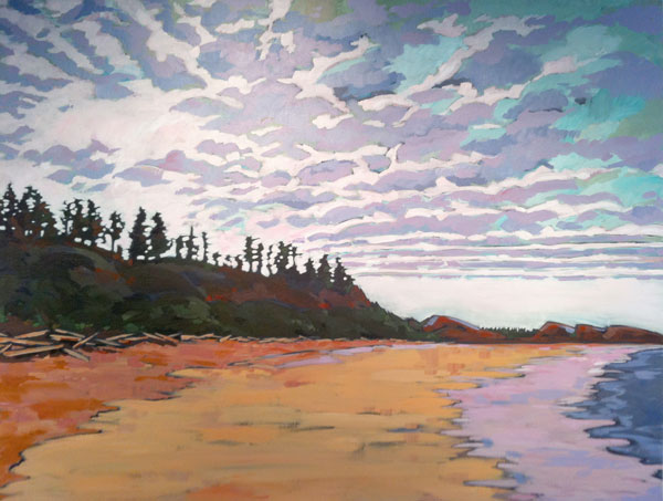 Corduroy Sky – Tofino, BC.