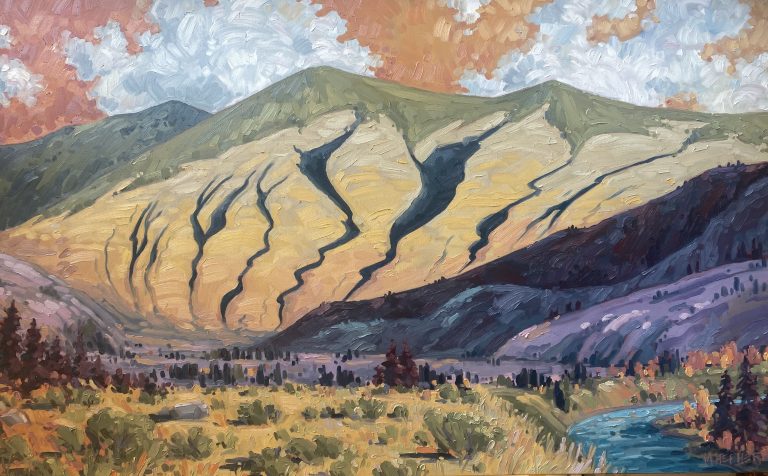 Where the River Cuts Through the Plain