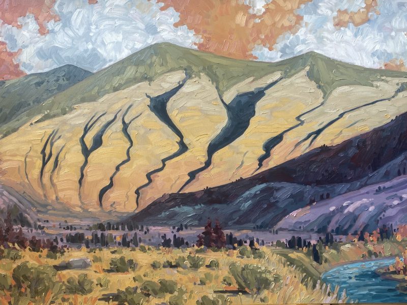 Where the River Cuts Through the Plain