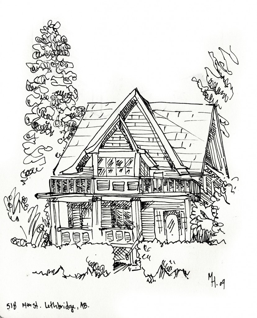 Cool old house in Lethbridge, Alberta